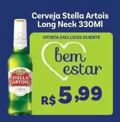 Covabra Supermercados Cerveja Stella Artois Long Neck oferta