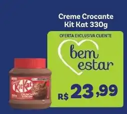 Covabra Supermercados Creme Crocante Kit Kat oferta