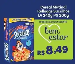 Covabra Supermercados Cereal Matinal Kelloggs Sucrilhos oferta