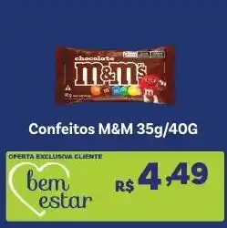 Covabra Supermercados Confeitos M&M oferta