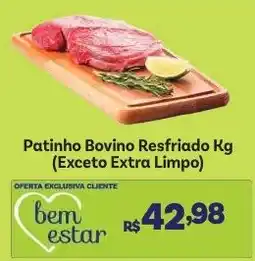 Covabra Supermercados Patinho Bovino Resfriado Kg oferta