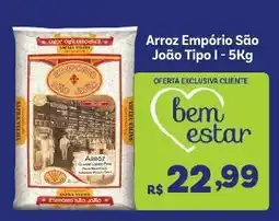 Covabra Supermercados Arroz Empório São João Tipo I oferta