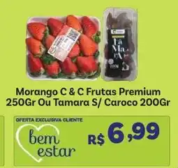 Covabra Supermercados Morango C & C Frutas Premium Ou Tamara S/ Caroco oferta