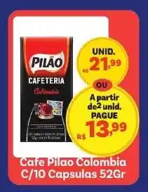 Covabra Supermercados Cafe Pilao Colombia oferta