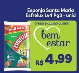 Covabra Supermercados Esponja santa maria esfrelex lv4 pg3 oferta