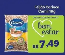 Covabra Supermercados Feijão carioca camil oferta