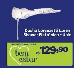 Covabra Supermercados Ducha Lorenzetti Loren Shower Eletrônica - Unid oferta