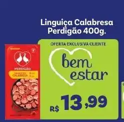 Covabra Supermercados Linguiça Calabresa Perdigão oferta