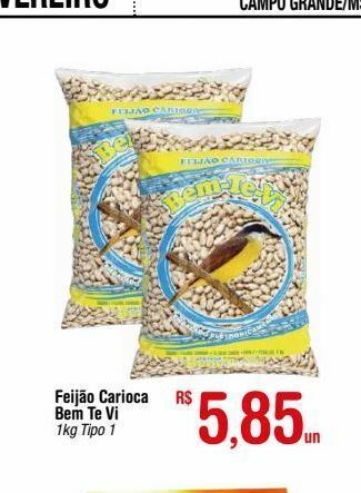 Fort Atacadista Feijão carioca bem-te-vi oferta