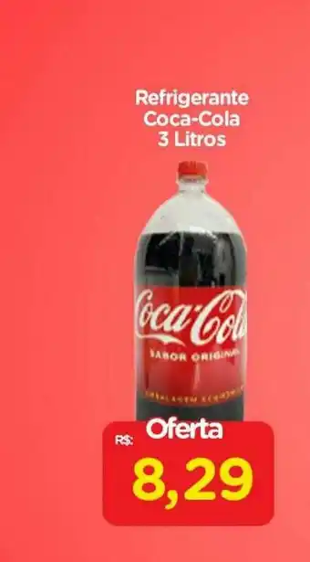 Nagumo Refrigerante Coca-cola 3 Litros oferta