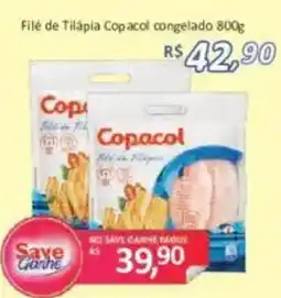 Supermercados Savegnago Filé de Tilápia Copacol oferta