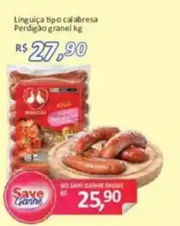 Supermercados Savegnago Linguiça tipo calabresa oferta