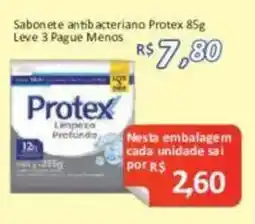 Supermercados Savegnago Sabonete antibacteriano protex 85g oferta