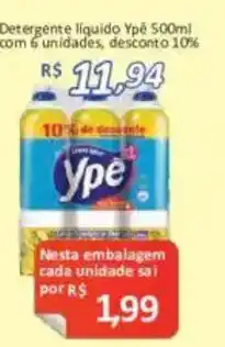 Supermercados Savegnago Detergente liquido ype oferta