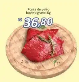 Supermercados Savegnago Ponta de peito bovino granel kg oferta