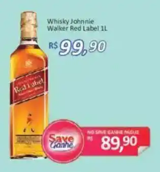 Supermercados Savegnago Whisky Johnnie Walker Red Label oferta