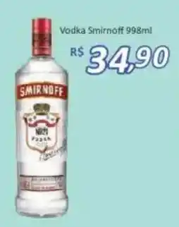 Supermercados Savegnago Vodka smirnoff oferta