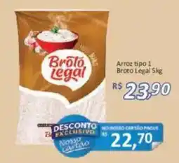Supermercados Savegnago Arroz tipo 1 Bruto Legal oferta