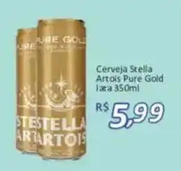Supermercados Savegnago Cerveja Stella Artois Pure Gold oferta