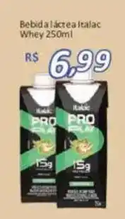 Supermercados Savegnago Bebida láctea italac whey oferta