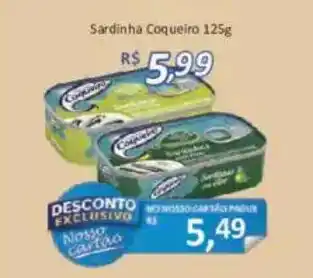 Supermercados Savegnago Sardinha Coqueiro oferta
