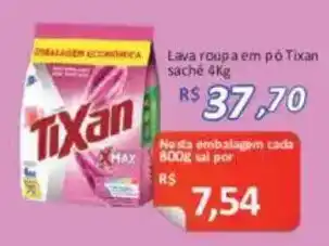 Supermercados Savegnago Lava roupa em pô Tixan oferta