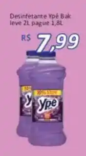 Supermercados Savegnago Desinfetante Ypé Bak oferta