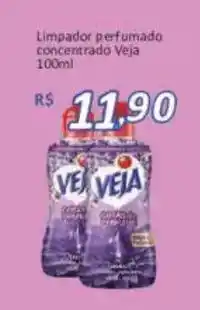 Supermercados Savegnago Limpador perfumado concentrado Veja oferta