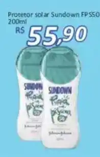 Supermercados Savegnago Protetor solar sundown fpp50 oferta