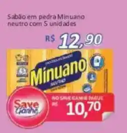 Supermercados Savegnago Sabão em pedra Minuano neutro oferta
