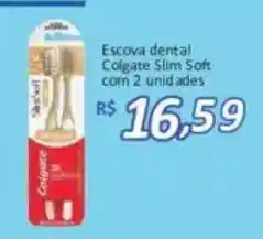 Supermercados Savegnago Escova dental Colgate Slim Soft oferta