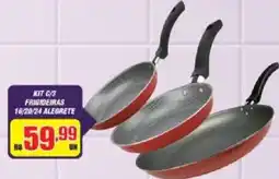 Violeta Supermercados Kit c/3 frigideiras oferta
