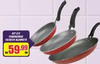 Kit c/3 frigideiras