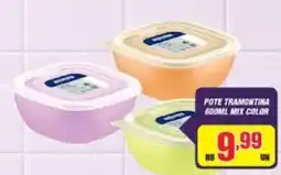 Violeta Supermercados Pote tramontina mix color oferta