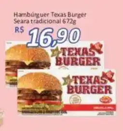 Supermercados Savegnago Hambúrguer texas burger oferta
