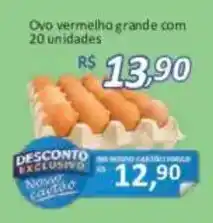Supermercados Savegnago Ovo vermelho grande oferta