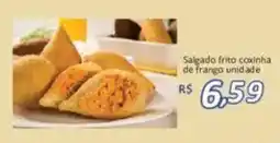 Supermercados Savegnago Salgado frito coxinha de frango oferta