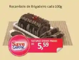 Supermercados Savegnago Rocambole de Brigadeiro oferta