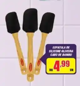Violeta Supermercados espatula de silicone oliveira cabo de bambu oferta
