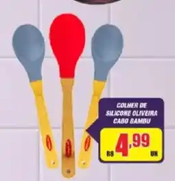 Violeta Supermercados colher de silicone oliveira cabo bambu oferta
