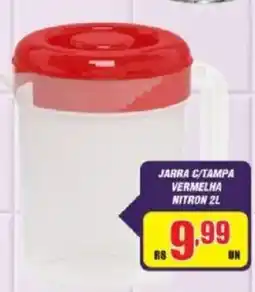 Violeta Supermercados Jarra c/tampa vermelha oferta