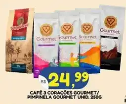 Bramil Supermercados Café 3 corações gourmet oferta