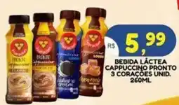 Bramil Supermercados bebida láctea cappuccino pronto oferta