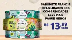 Bahamas Mix Sabonete francis brasilidades oferta