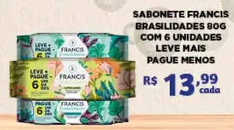 Sabonete francis brasilidades