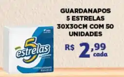 Bahamas Mix guardanapos 5 estrelas oferta