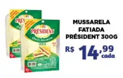 Bahamas Mix Mussarela fatiada président oferta