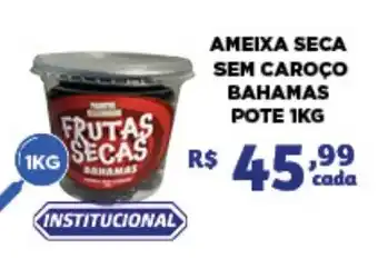 Bahamas Mix ameixa seca sem caroço bahamas oferta