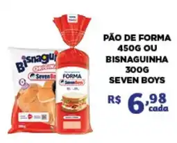 Bahamas Mix pão de forma ou bisnaguinha oferta