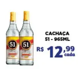 Bahamas Mix Cachaça 51 oferta